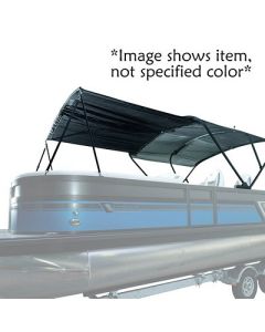 Sureshade Bimini Extension FPower Bimini 7 Chrome Hardware WLight Sand Canvas-small image