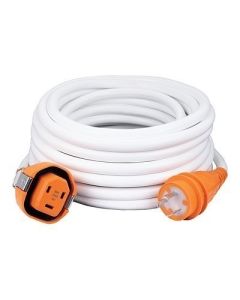 Smartplug 30amp125v Cordset Female, Smartplug Boatside 30amp Twist Type Dockside White 50-small image