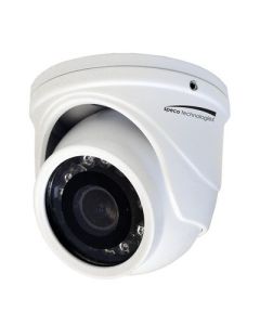 Speco 4mp HdTvi Mini Turret Camera 29mm Lens White Housing-small image