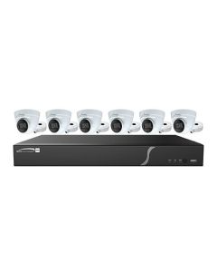 Speco 8 Channel, 2tb Recorder W6 4mp Turret Cameras-small image