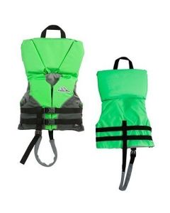 Stearns Infant HeadsUp Nylon Vest Life Jacket Up To 30lbs Green-small image