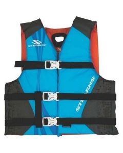 Stearns Antimicrobial Nylon Vest Life Jacket 3050lbs Blue-small image