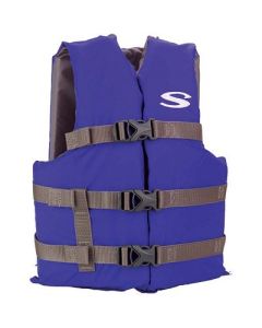 Stearns Youth Classic Vest Life Jacket 5090lbs BlueGrey-small image