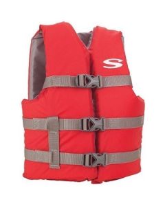 Stearns Youth Classic Vest Life Jacket 5090lbs RedGrey-small image