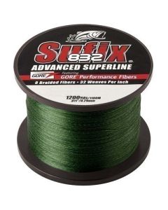 Sufix 832 Advanced Superline Braid 30lb LowVis Green 1200 Yds-small image