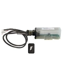 Talos Remote Housing Lightning Detection System W20 Cable Black Rectangular Indicator WTranslucent Housing-small image
