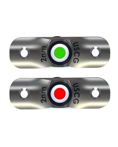 Taco Rub Rail Mounted Led Navigation Light Set 212-small image