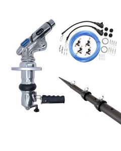 Tigress Xd Crank Top Mount System 18 Carbon Fiber Xd BlackBlack Outriggers Pro Series Double Rigging Kit-small image