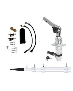 Tigress Xd Top Mount System 15 Silver Outriggers Elite Rigging Kit-small image