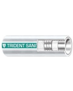 Trident Marine 112 X 50 Coil Premium Marine Sanitation Hose White WGreen Stripe-small image