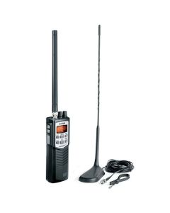 Uniden Pro501tk Handheld Cb Radio WHigh Gain Magnetic Mount Antenna-small image
