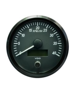 Vdo Singleviu 100mm 4 Tachometer 4000 Rpm-small image