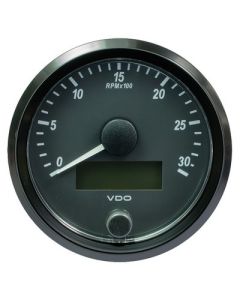 Vdo Singleviu 80mm 318 Tachometer 3000 Rpm-small image