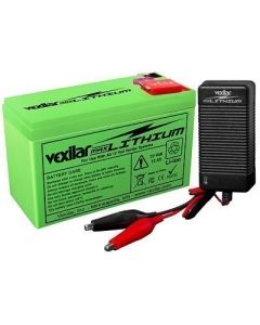 Vexilar 12v 12 Ah Max Lithium Battery WV420l Rapid Charger-small image