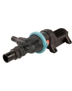 Whale Gulper Grouper Mk3 FishboxWaste Pump W90 Degree Ports 12v-small image