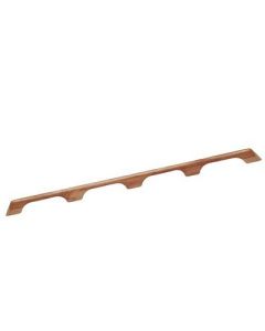 Whitecap Teak Handrail - 4 Loops - 43"L - Teak Outfitting Hardware-small image