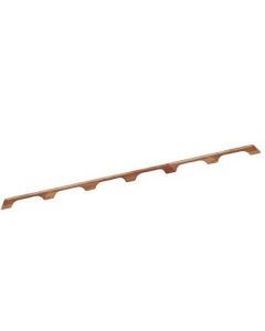 Whitecap Teak Handrail - 6 Loops - 63"L - Teak Outfitting Hardware-small image