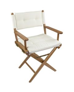 Whitecap DirectorS Chair WCream Cushion Teak-small image