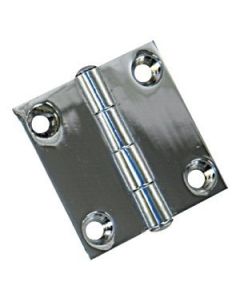 Whitecap Butt Hinge - CP/Zamac - 2" x 2" - Marine Hinges-small image