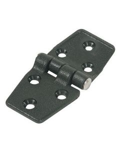 Whitecap Door Hinge - Black Nylon - 1-1/2" x 3" - Marine Hinges-small image