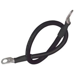Ancor Battery Cable Assembly, 2 Awg 34mm178 Wire, 516 793mm Stud, Black 18 457cm-small image
