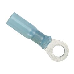 Ancor 16-14g 1/4 100 Pcs Ring Heat Shrink Connector Blue-small image
