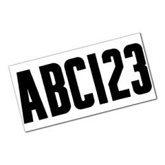 Attwood Letter Number Kit Black-small image
