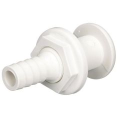 Attwood White Plastic ThruHull Fitting 34 Inner Diameter-small image
