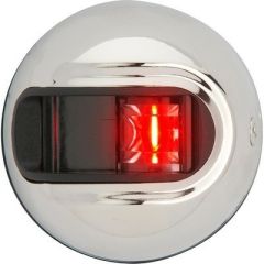 Attwood Lightarmor Vertical Surface Mount Navigation Light Port Red Stainless Steel 2nm-small image