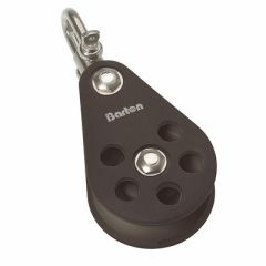 Barton Size 5 54mm Plain Bearing Pulley Block Single Block Swivel-small image