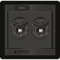 Blue Sea 1472 Dc 12v Socket Panel-small image