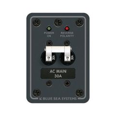 Blue Sea 8077 Ac Main Only Toggle Circuit Breaker Panel-small image