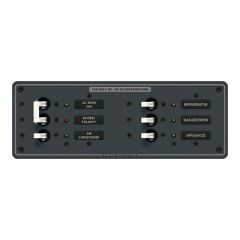 Blue Sea 8099 Ac Main 4 Positions Toggle Circuit Breaker Panel White Switches-small image
