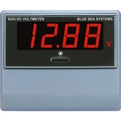 BLUE SEA 8235 METER DIGITAL DC VOLTAGE - Marine Electrical Part-small image