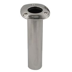CE Smith Flush Mount Rod Holder 0 Degree Black Liner WDrain No Logo-small image