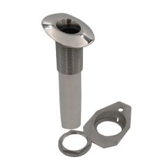 CE Smith Screwless Flush Mount Rod Holder 15 Degree Black Liner No Logo-small image