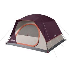 Coleman 4Person Skydome Camping Tent Blackberry-small image