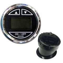 Faria 2 Depth Sounder WInHull Transducer Black Stainless Steel Bezel-small image