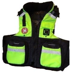 First Watch Av800 Pro 4Pocket Vest Uscg Type Iii HiVis YellowBlack 2xl3xl-small image
