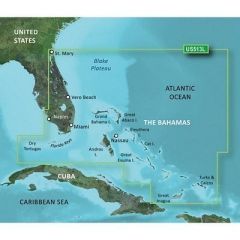 Garmin Bluechart G3 Vision Hd Vus513l Jacksonville Bahamas MicrosdSd-small image