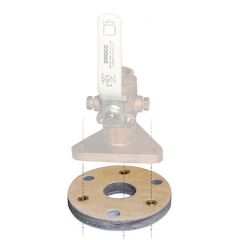 Groco Backing Block F2 212 Seacocks-small image