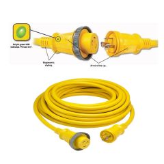 Hubbell Hbl61cm03led 30 Amp 25 Foot Cordset With Led-small image