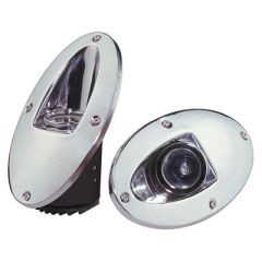 Innovative Lighting Docking, Hull, BackUp Led Lights Chrome-small image