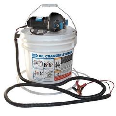 Jabsco Diy Oil Change System WPump 35 Gallon Bucket-small image