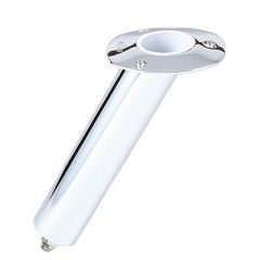 LeeS 30 Degree Stainless Steel Swivel Base Flush Mount Rod Holder 225 Od X 105 Tube-small image