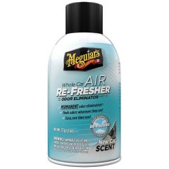 MeguiarS Whole Car Air Refresher Odor Eliminator New Car Scent-small image
