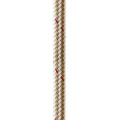New England Ropes X 50 Nylon Double Braid Dock Line WhiteGold WTracer-small image