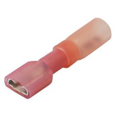 Pacer 2218 Awg Heat Shrink Female Disconnect 25 Pack-small image