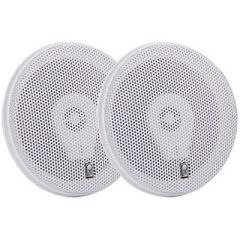 PolyPlanar 6 Titanium Series 3Way Marine Speakers PairWhite-small image