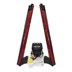 PowerPole Blade One Pump Bls Shallow Water Anchor System 8 Dual Blade Red-small image
